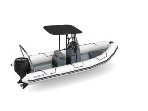 Bombard Explorer 600 en blanc