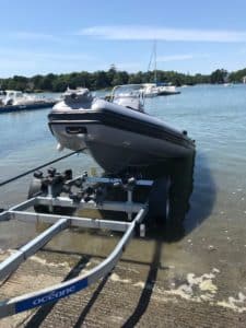 Remorque Oceane O075T pour bateau semi-rigide ou rigide
