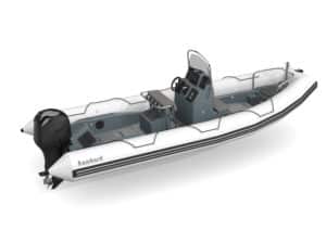 Bateau semi rigide Bombard Explorer 700 Blanc