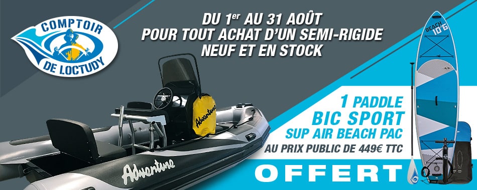 Paddle Bic Sport offert au Comptoir de Loctudy !