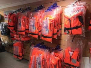 Accessoires de sécurité gilets de sauvetage