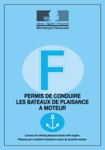 Permis de conduire bateau à moteur